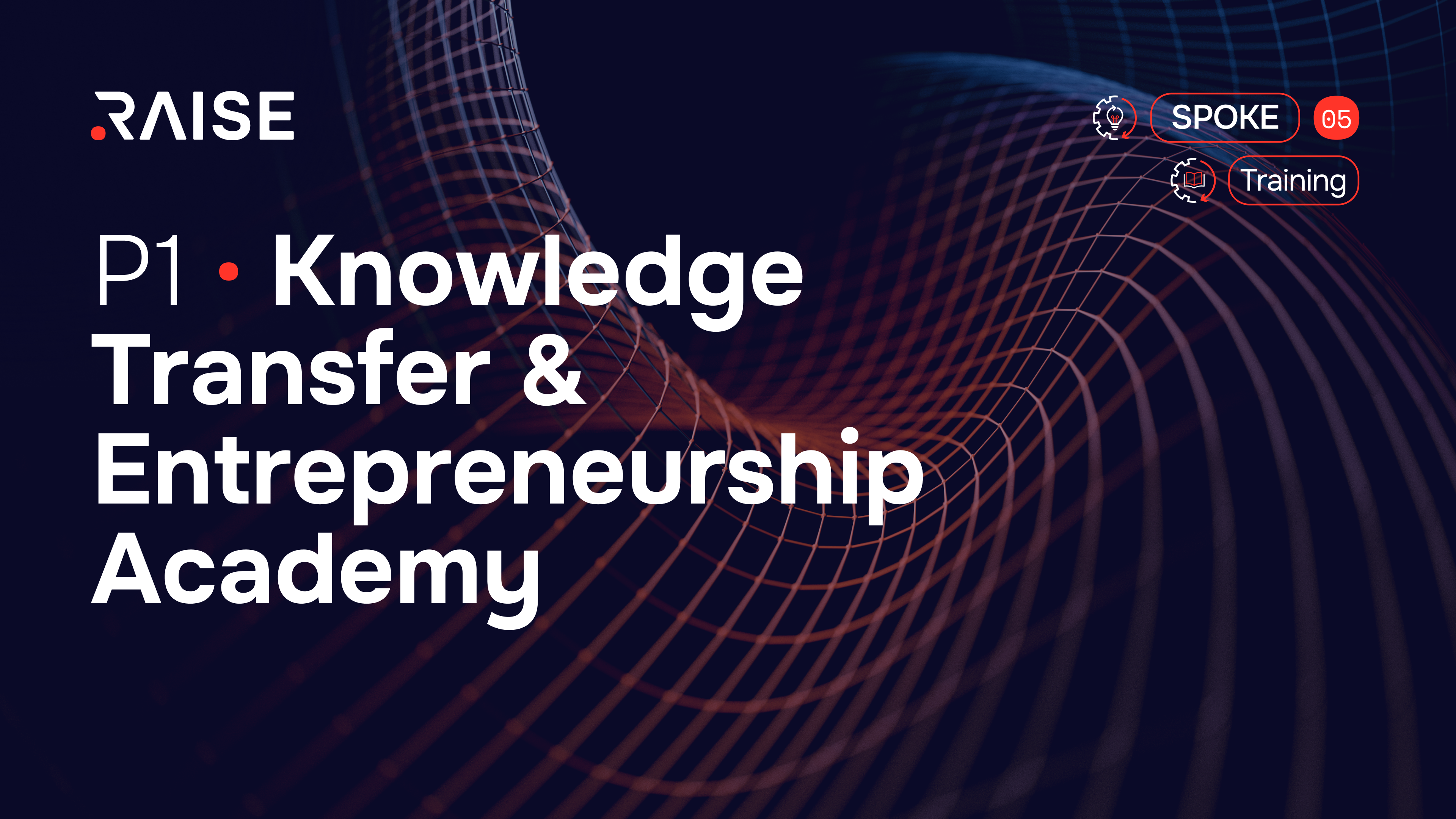 RAISE Knowledge Transfer & Entrepreneurship Academy 2023