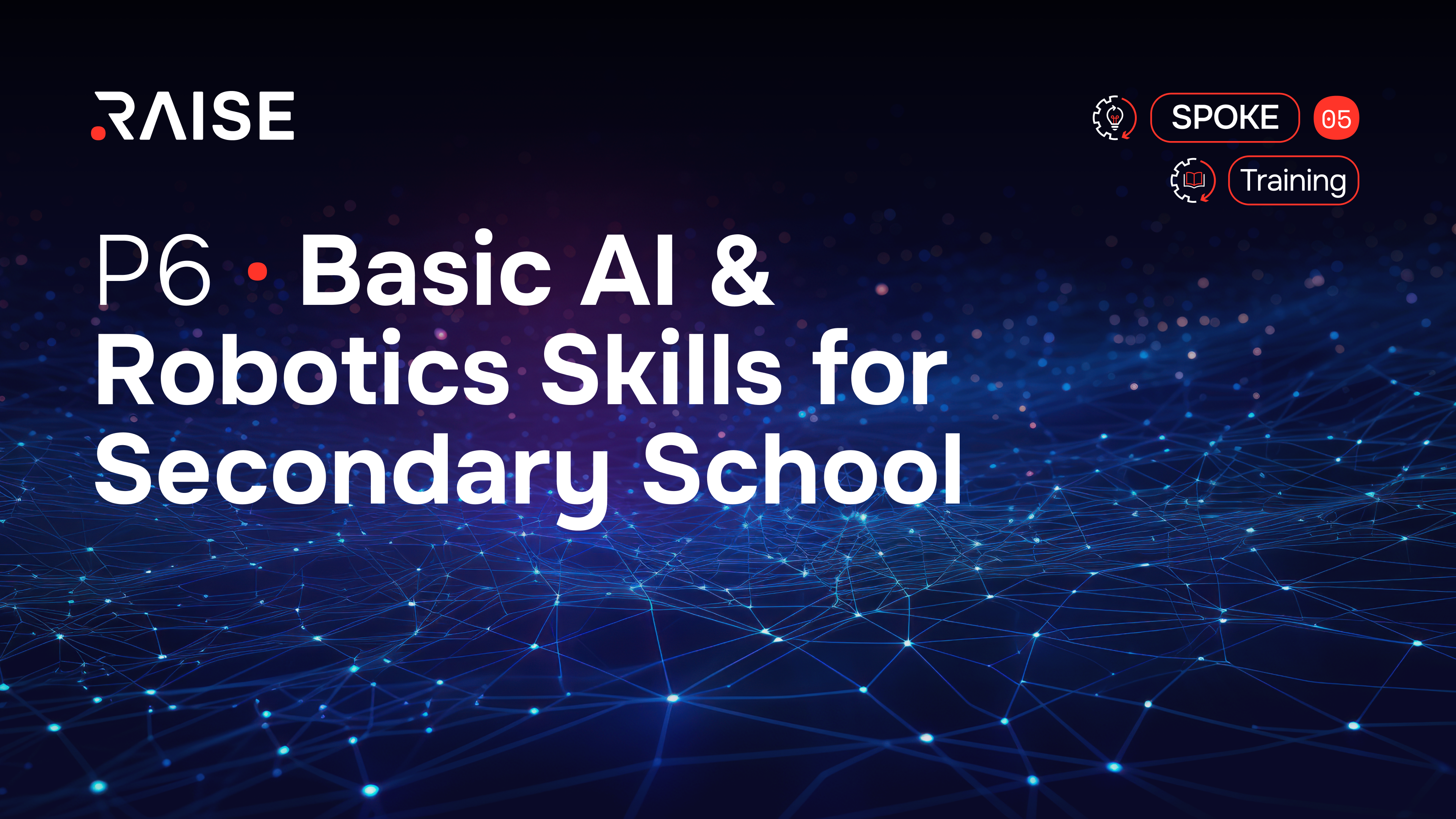 Basic AI & robotics skills for secondary school