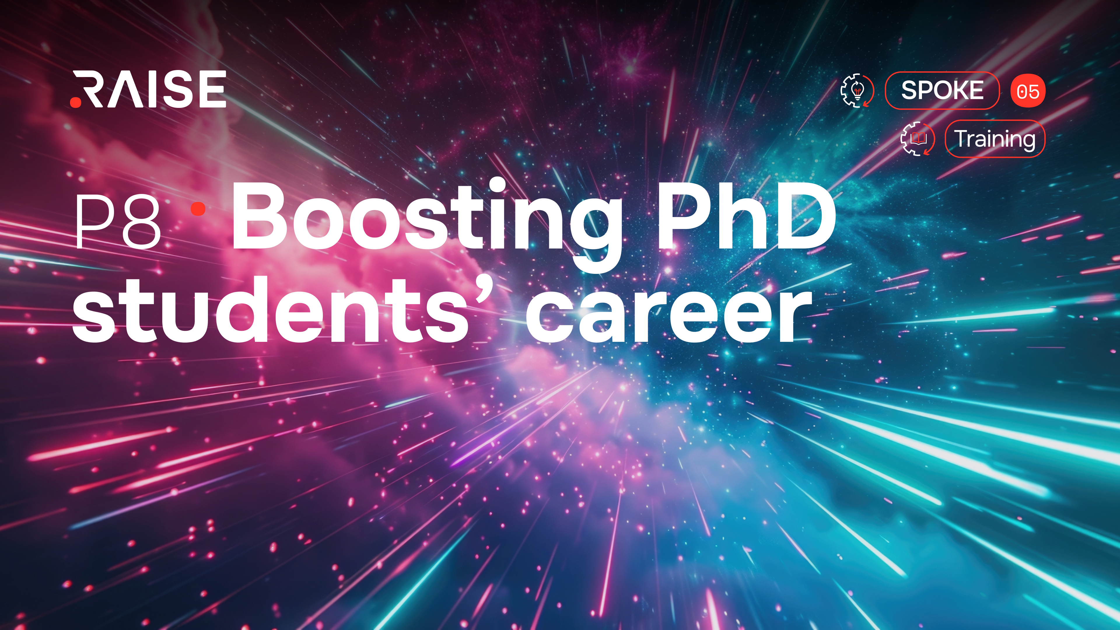 Aperte le iscrizioni alla prima summer school del P8 - Boosting PhD students’ career di RAISE