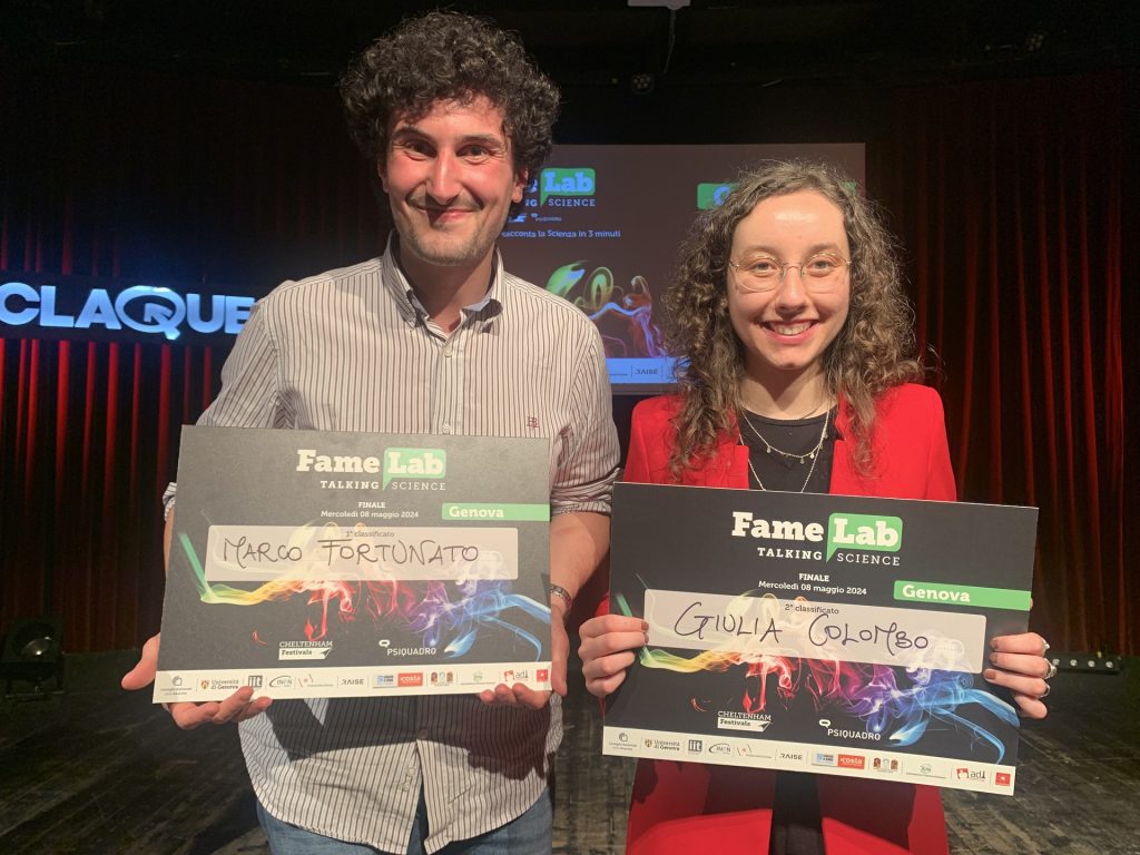 Ecosistema RAISE - FameLab Genova - Finale La Claque