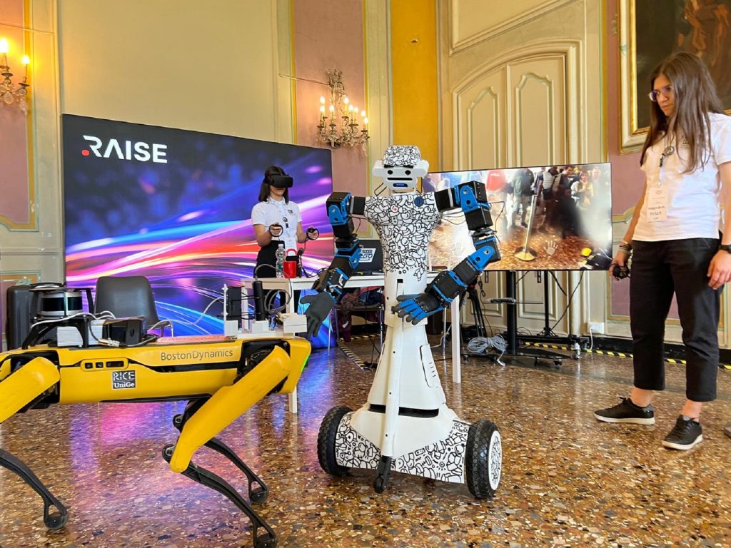 Ecosistema RAISE - Robot Valley Genova - Demo Robotiche