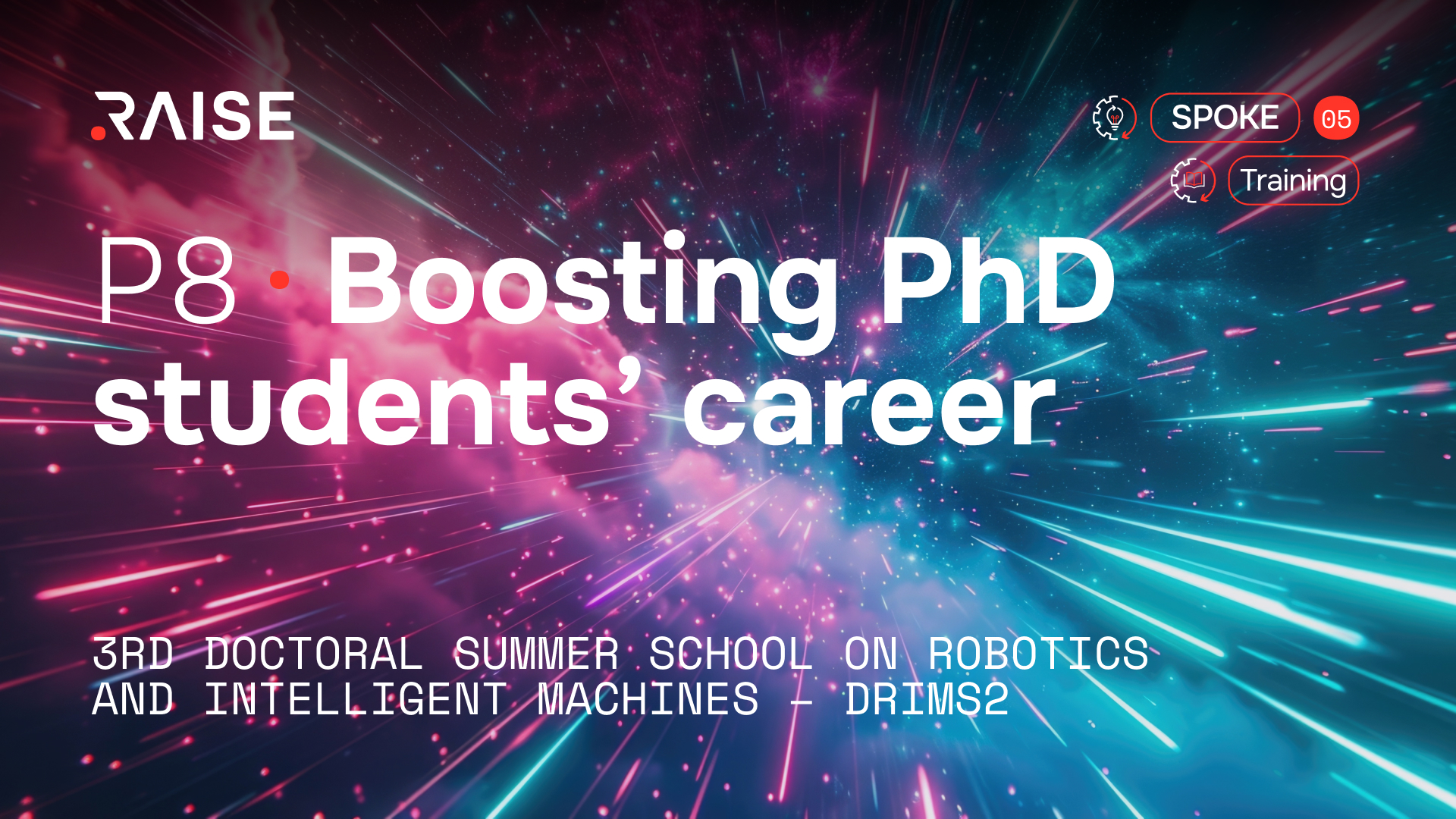 Registration open for the 3rd Doctoral Summer School on Robotics and Intelligent Machines – DRIMS2