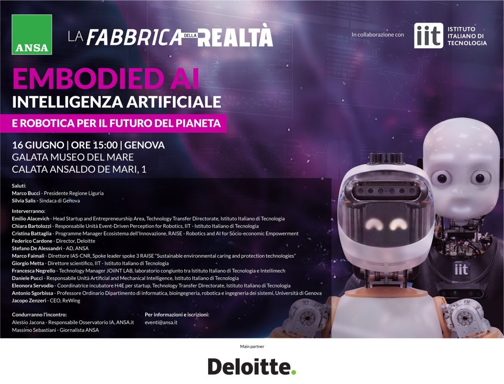 Ecosistema RAISE - RAISE convegno Embodied AI, intelligenza artificiale e robotica per il futuro del pianeta