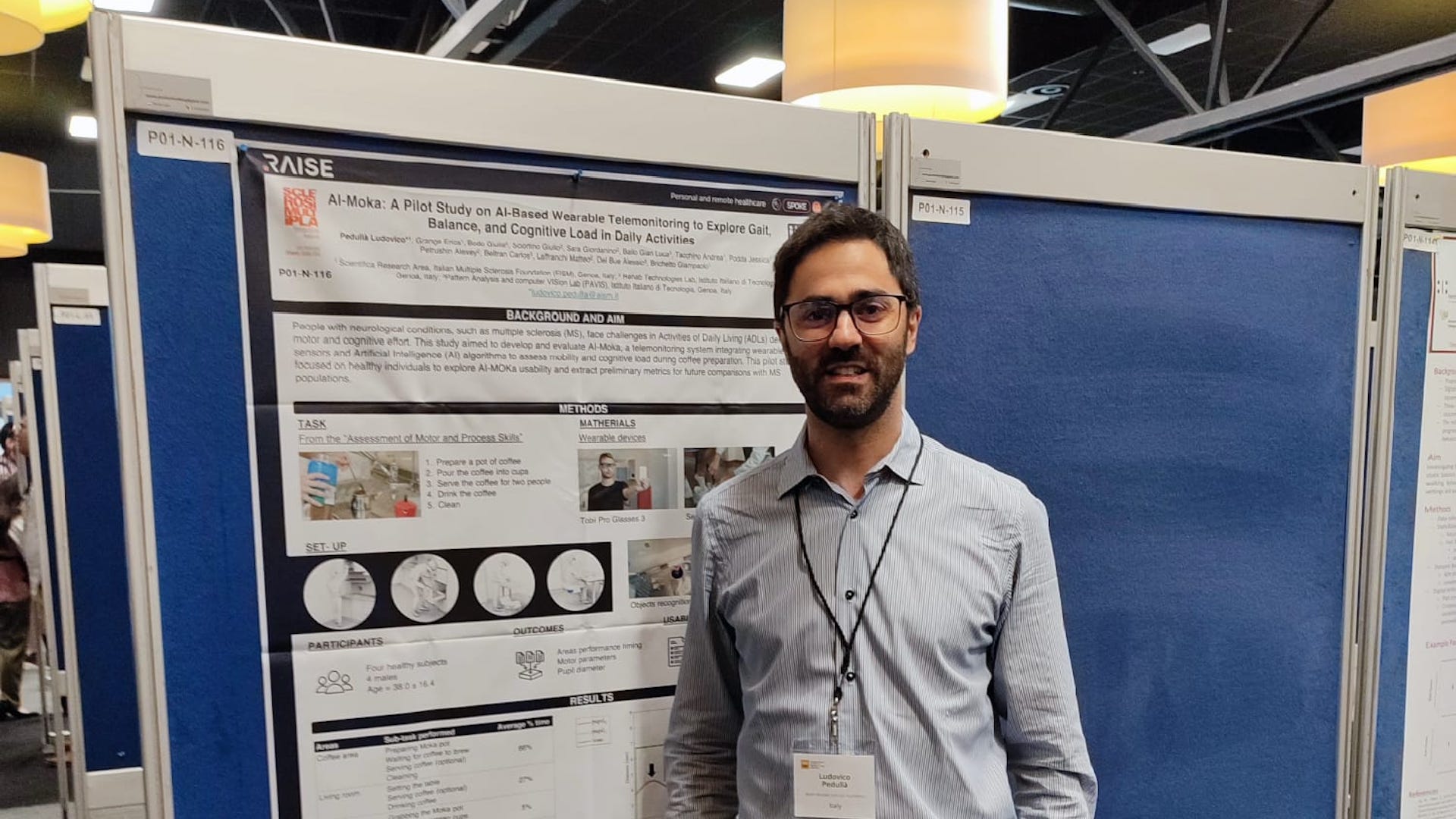 Gli avanzamenti del progetto AI-MOKa al Congresso della International Society of Posture and Gait Research