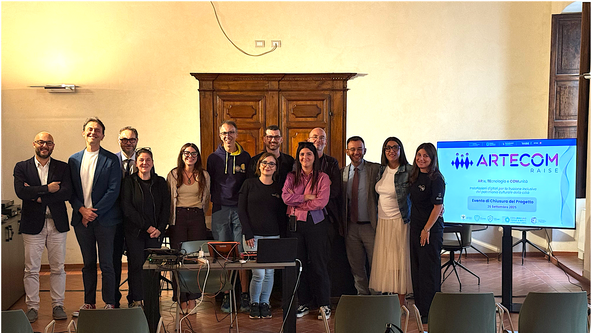 Con il progetto ARTECOM di Spoke 1 i giovani diventano co-creatori di un’opera artistica interattiva