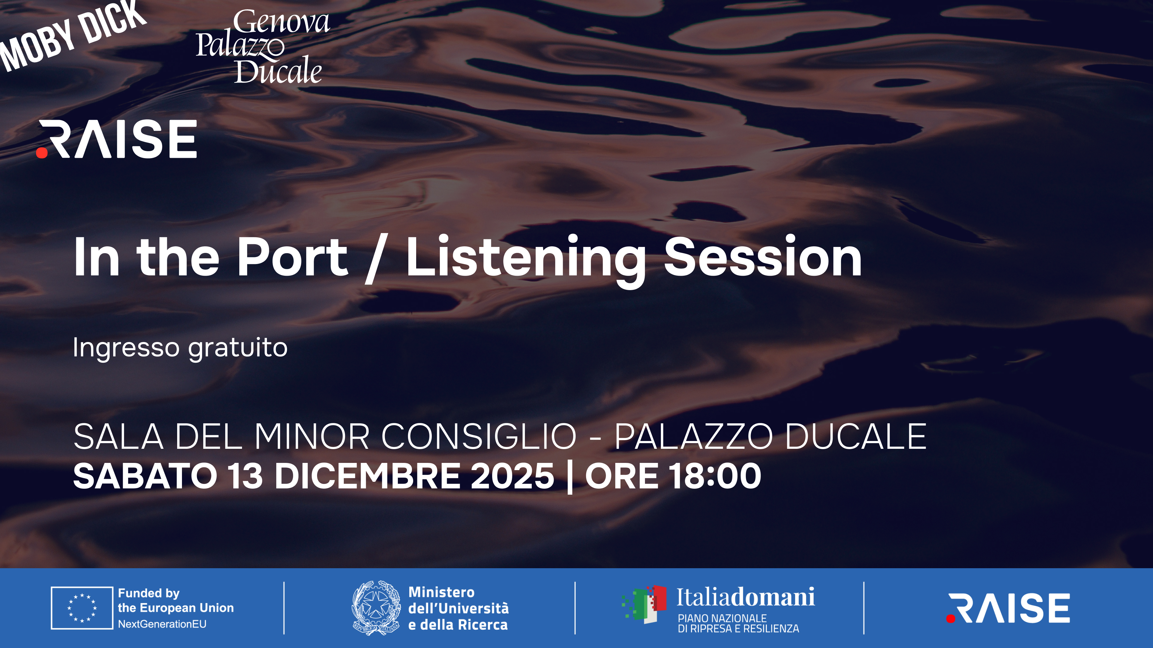 Paesaggi sonori dal Porto di Genova