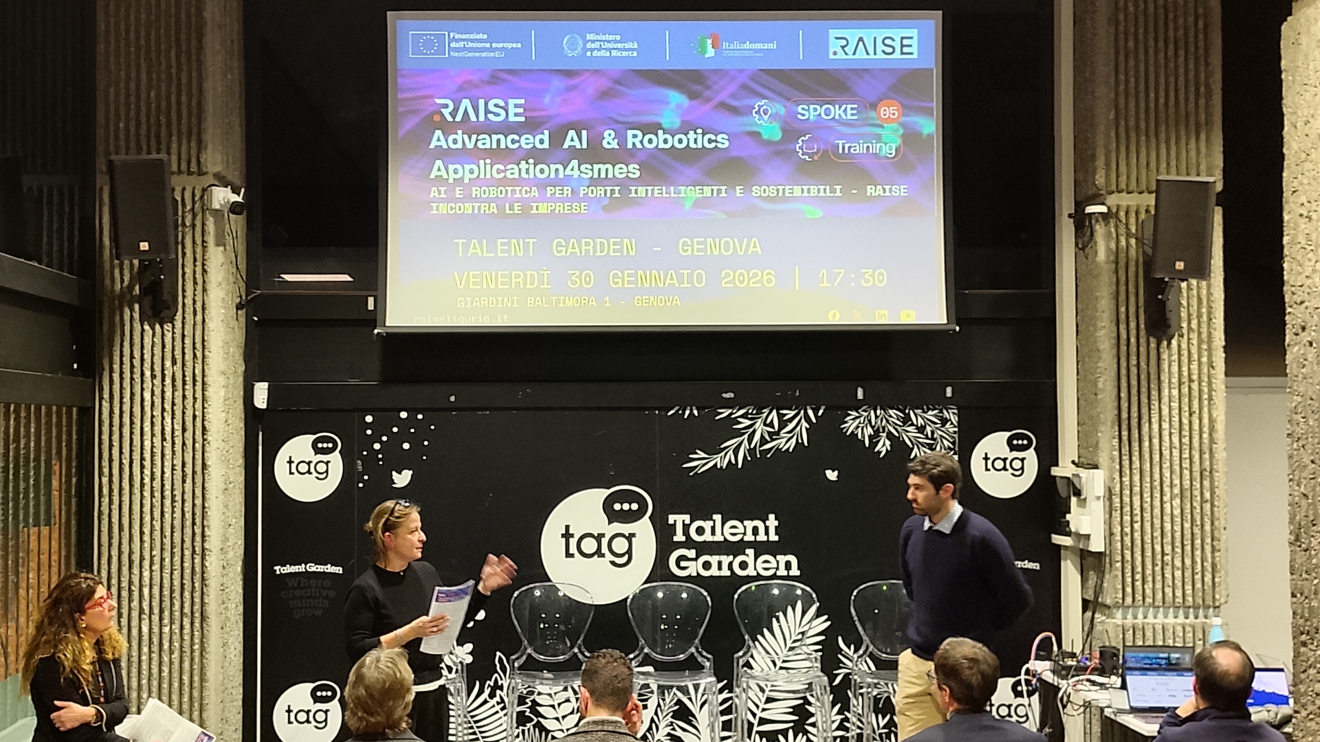 AI e Robotica per Porti Intelligenti e Sostenibili, all’interno del Training Program di RAISE, Spoke 5