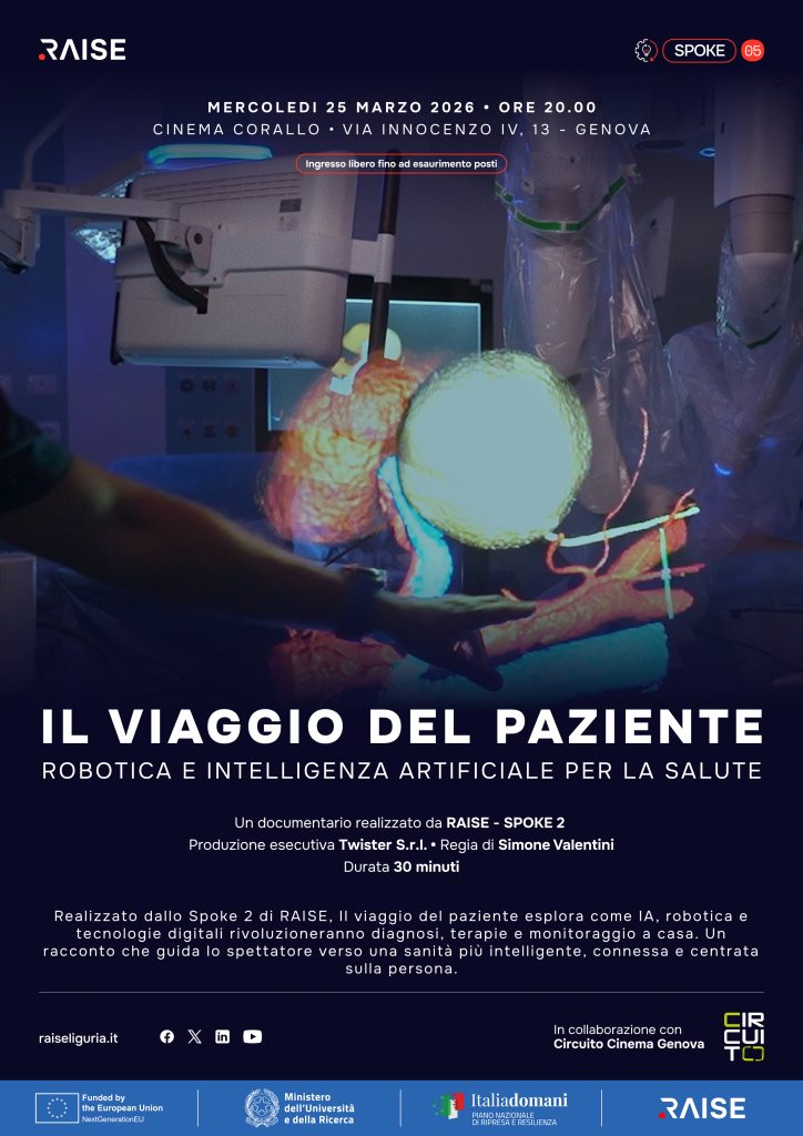 Il viaggio del paziente - RAISE AL CINEMA - 25 marzo 2026 - Genova