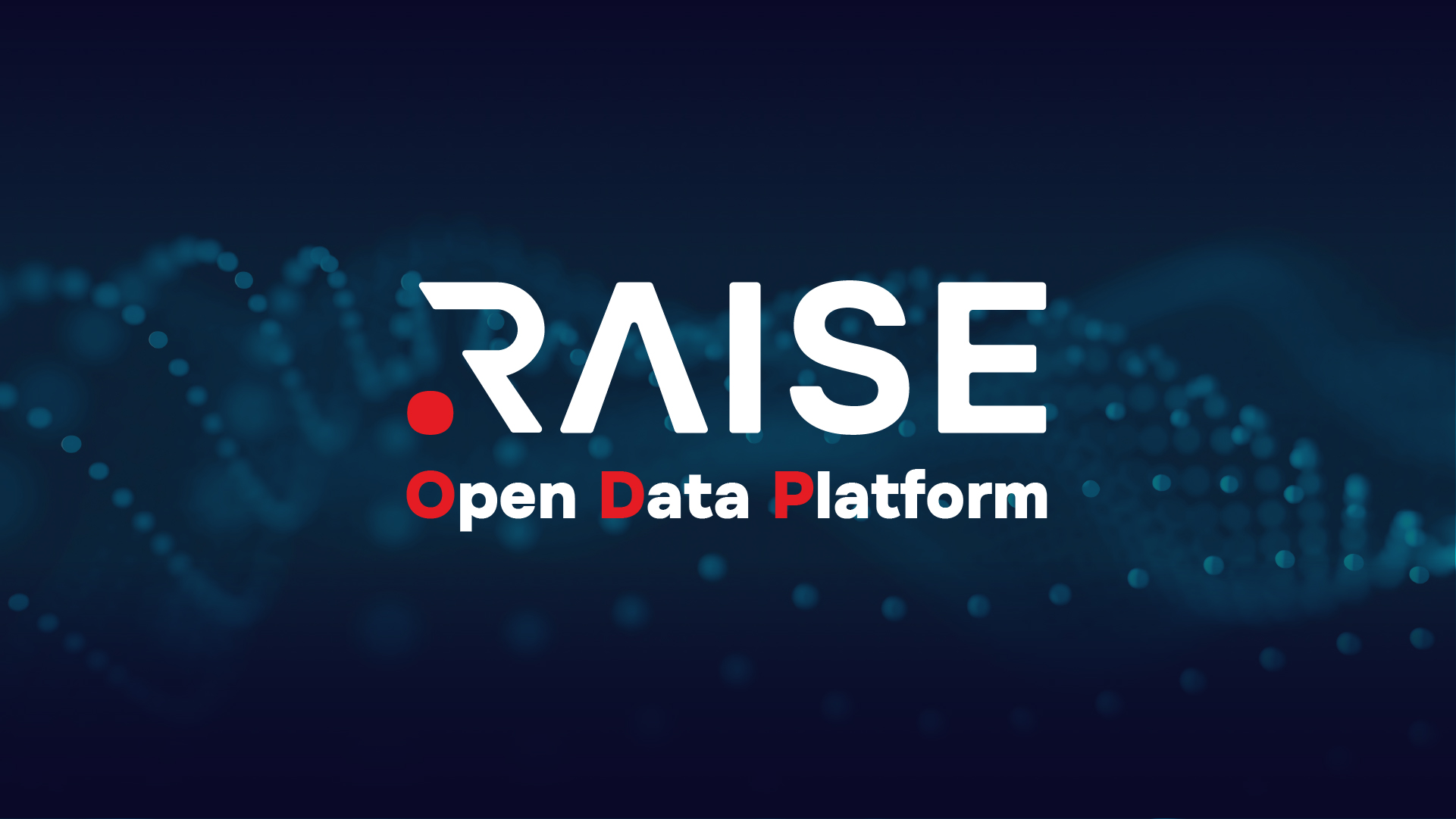 The RAISE Open Data Platform is now online